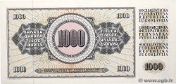 1000 Dinara YOUGOSLAVIE  1981 P.092d NEUF
