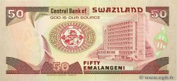 50 Emalangeni SWAZILAND  2001 P.31a NEUF