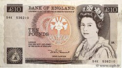 10 Pounds Fauté ENGLAND  1987 P.379b