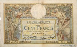 100 Francs LUC OLIVIER MERSON grands cartouches FRANCIA  1932 F.24.11