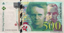 500 Francs PIERRE ET MARIE CURIE FRANKREICH  1994 F.76.01