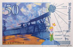 50 Francs SAINT-EXUPÉRY FRANKREICH  1992 F.72.01b fST+