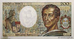 200 Francs MONTESQUIEU FRANKREICH  1983 F.70.03