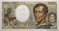200 Francs MONTESQUIEU FRANKREICH  1983 F.70.03