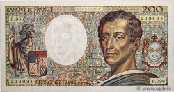 200 Francs MONTESQUIEU FRANKREICH  1990 F.70.10b