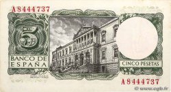 5 Pesetas SPAIN  1954 P.146a XF+