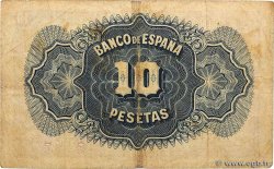 10 Pesetas SPAIN  1935 P.086a VG