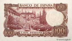 100 Pesetas SPAIN  1970 P.152a UNC-