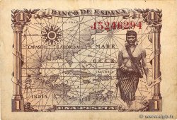 1 Peseta SPAIN  1945 P.128a VF