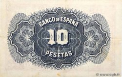 10 Pesetas SPAIN  1935 P.086a XF