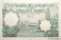 50 Francs ALGERIEN  1936 P.080a
