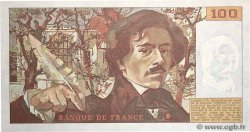 100 Francs DELACROIX modifié FRANCE  1984 F.69.08b NEUF