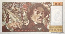 100 Francs DELACROIX modifié FRANCE  1984 F.69.08b UNC