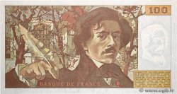 100 Francs DELACROIX imprimé en continu FRANCE  1991 F.69bis.03c1 UNC