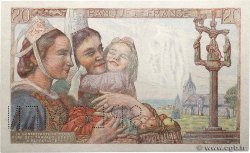 20 Francs PÊCHEUR Spécimen FRANCE  1942 F.13.01Sp UNC