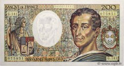 200 Francs MONTESQUIEU FRANCE  1992 F.70.12c