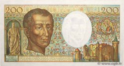 200 Francs MONTESQUIEU FRANKREICH  1982 F.70.02 fST+