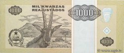 1000 Kwanzas Reajustados ANGOLA  1995 P.135 UNC-