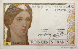 300 Francs FRANCE  1938 F.29.01 XF-