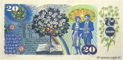 20 Korun CZECHOSLOVAKIA  1988 P.095a VF+