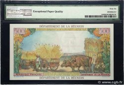 10 NF sur 500 Francs Pointe à Pitre ÎLE DE LA RÉUNION  1971 P.54b NEUF