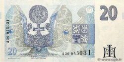 20 Korun TSCHECHISCHE REPUBLIK  1994 P.10a fVZ