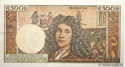 500 Nouveaux Francs MOLIÈRE FRANCE  1966 F.60.09 XF-