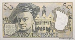 50 Francs QUENTIN DE LA TOUR FRANKREICH  1986 F.67.12 fST+