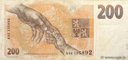 200 Korun RÉPUBLIQUE TCHÈQUE  1993 P.06a TB+