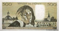 500 Francs PASCAL FRANCE  1971 F.71.07 XF+