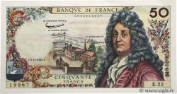 50 Francs RACINE FRANCE  1962 F.64.02 XF+