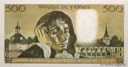 500 Francs PASCAL FRANCE  1972 F.71.08 XF