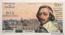 10 Nouveaux Francs RICHELIEU FRANKREICH  1960 F.57.09