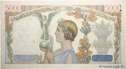 5000 Francs VICTOIRE Impression à plat FRANKREICH  1942 F.46.38 fSS