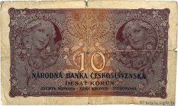 10 Korun TCHÉCOSLOVAQUIE  1927 P.020 B