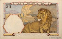 25 Francs AFRIQUE OCCIDENTALE FRANÇAISE (1895-1958)  1939 P.22 SUP