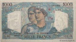 1000 Francs MINERVE ET HERCULE FRANKREICH  1948 F.41.19