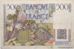 500 Francs CHATEAUBRIAND FRANKREICH  1945 F.34.03 fS
