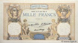 1000 Francs CÉRÈS ET MERCURE FRANKREICH  1931 F.37.06