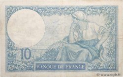 10 Francs MINERVE FRANKREICH  1927 F.06.12a SS