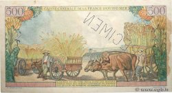 500 Francs Pointe à Pitre CCFOM Spécimen AFRIQUE ÉQUATORIALE FRANÇAISE  1947 A.134aS1 VZ+