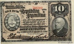 10 Centavos ARGENTINIEN  1891 P.210