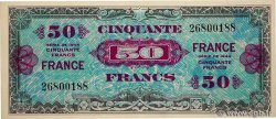 50 Francs FRANCE FRANKREICH  1945 VF.24.01