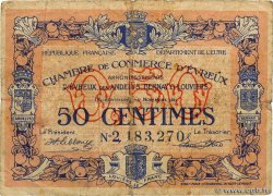 50 Centimes FRANCE regionalism and miscellaneous Évreux 1921 JP.057.21