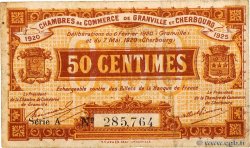 50 Centimes FRANCE regionalism and miscellaneous Granville et Cherbourg 1920 JP.061.01