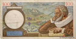 100 Francs SULLY FRANKREICH  1941 F.26.45 S