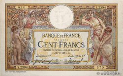 100 Francs LUC OLIVIER MERSON sans LOM FRANKREICH  1914 F.23.06