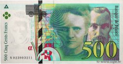 500 Francs PIERRE ET MARIE CURIE FRANCE  1994 F.76.01