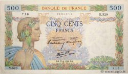 500 Francs LA PAIX FRANCE  1940 F.32.03