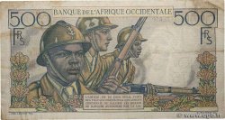 500 Francs FRENCH WEST AFRICA  1950 P.41 SS